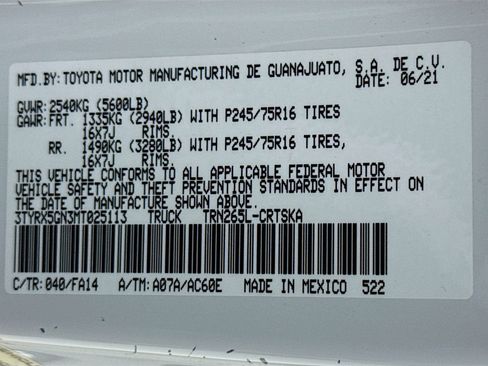 Used 2021 Toyota Tacoma SR image 36