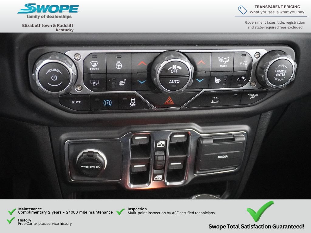Used 2023 Jeep Wrangler Unlimited Sahara w/ Cold Weather Group AWD/4WD image 22