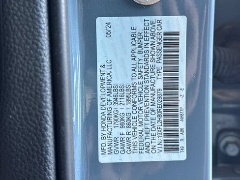 Certified 2024 Honda Civic Sport image 34