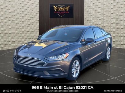 Used 2018 Ford Fusion SE