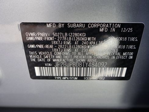 New 2026 Subaru Outback Premium image 42