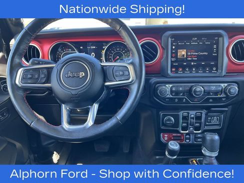 Used 2022 Jeep Wrangler Unlimited Rubicon w/ Steel Bumper Group AWD/4WD image 9