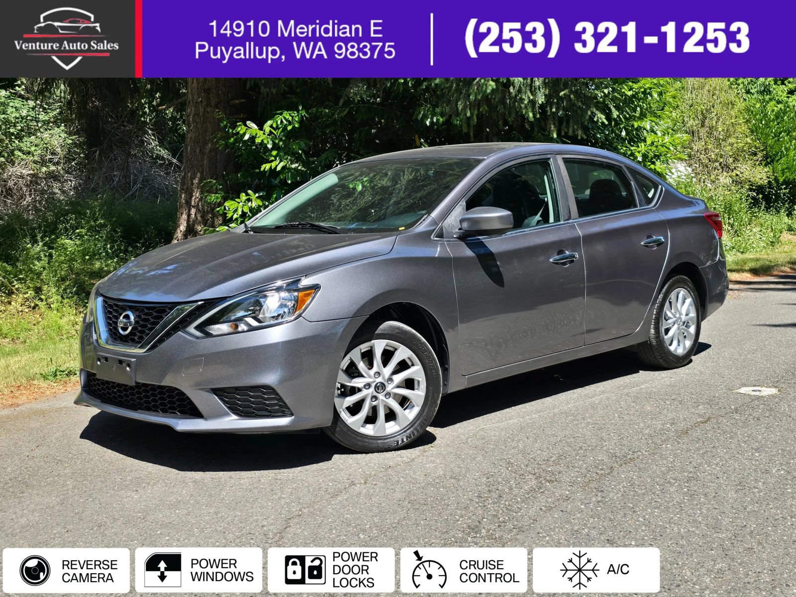 Used 2017 Nissan Sentra SV w/ Style Package FWD image 1