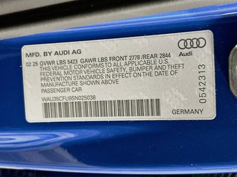 Used 2025 Audi S5 Prestige w/ Prestige Package AWD/4WD image 32