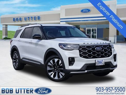 Used 2026 Ford Explorer Platinum w/ LUX Leather Package AWD/4WD image 1