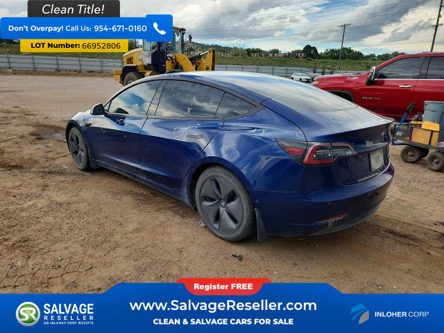 Used 2021 Tesla Model 3 Long Range AWD/4WD image 3
