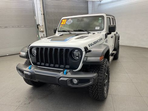 Used 2021 Jeep Wrangler Unlimited Rubicon 4xe w/ Safety Group AWD/4WD image 11