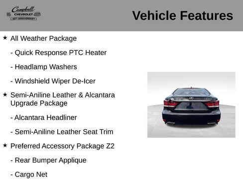 Used 2014 Lexus LS 460 L RWD image 5