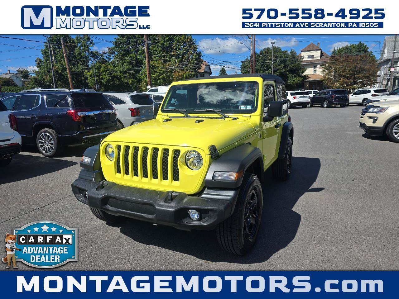 Used 2023 Jeep Wrangler Sport AWD/4WD image 1