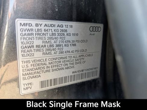 Used 2019 Audi Q8 Premium Plus w/ Premium Plus image 29