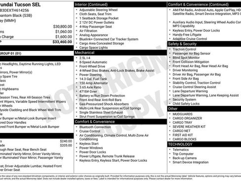 Certified 2026 Hyundai Tucson SEL FWD image 31