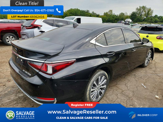 Used 2021 Lexus ES 250 w/ Premium Package AWD/4WD image 4