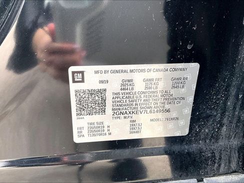 Used 2020 Chevrolet Equinox LT w/ Midnight Edition image 33