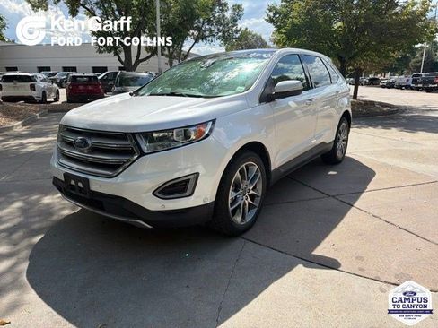 Used 2015 Ford Edge Titanium w/ Equipment Group 302A AWD/4WD image 1