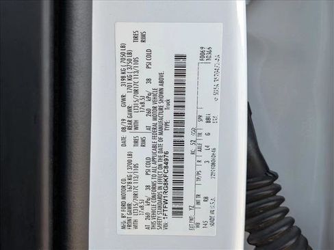 Used 2019 Ford F150 Raptor w/ Equipment Group 802A Luxury image 25