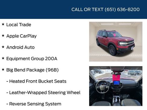 Used 2021 Ford Bronco Sport Big Bend w/ Big Bend Package (96B) image 5