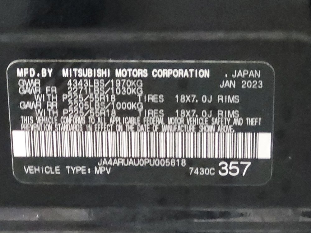 Used 2023 Mitsubishi Outlander Sport SE AWD/4WD image 33