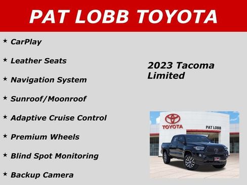 Used 2023 Toyota Tacoma Limited w/ Nightshade Package RWD image 35