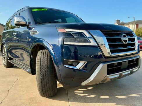 Used 2021 Nissan Armada Platinum w/ Captain's Chairs Package image 3