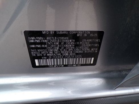 Used 2025 Subaru Crosstrek 2.0i Premium AWD/4WD image 35