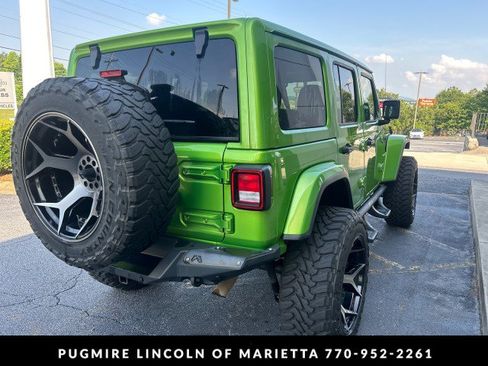 Used 2019 Jeep Wrangler Unlimited Sahara w/ Uconnect 4C Nav & Sound Group AWD/4WD image 7