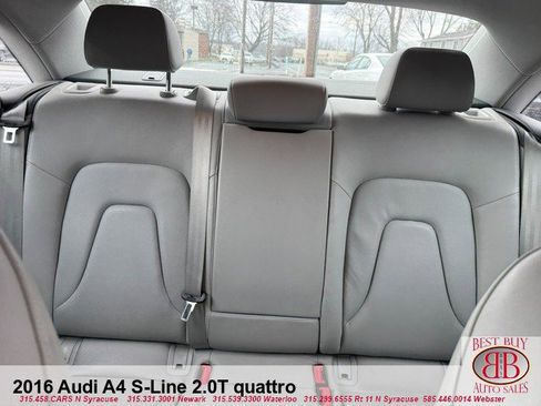 Used 2016 Audi A4 2.0T Premium Plus w/ Premium Plus Package AWD/4WD image 21