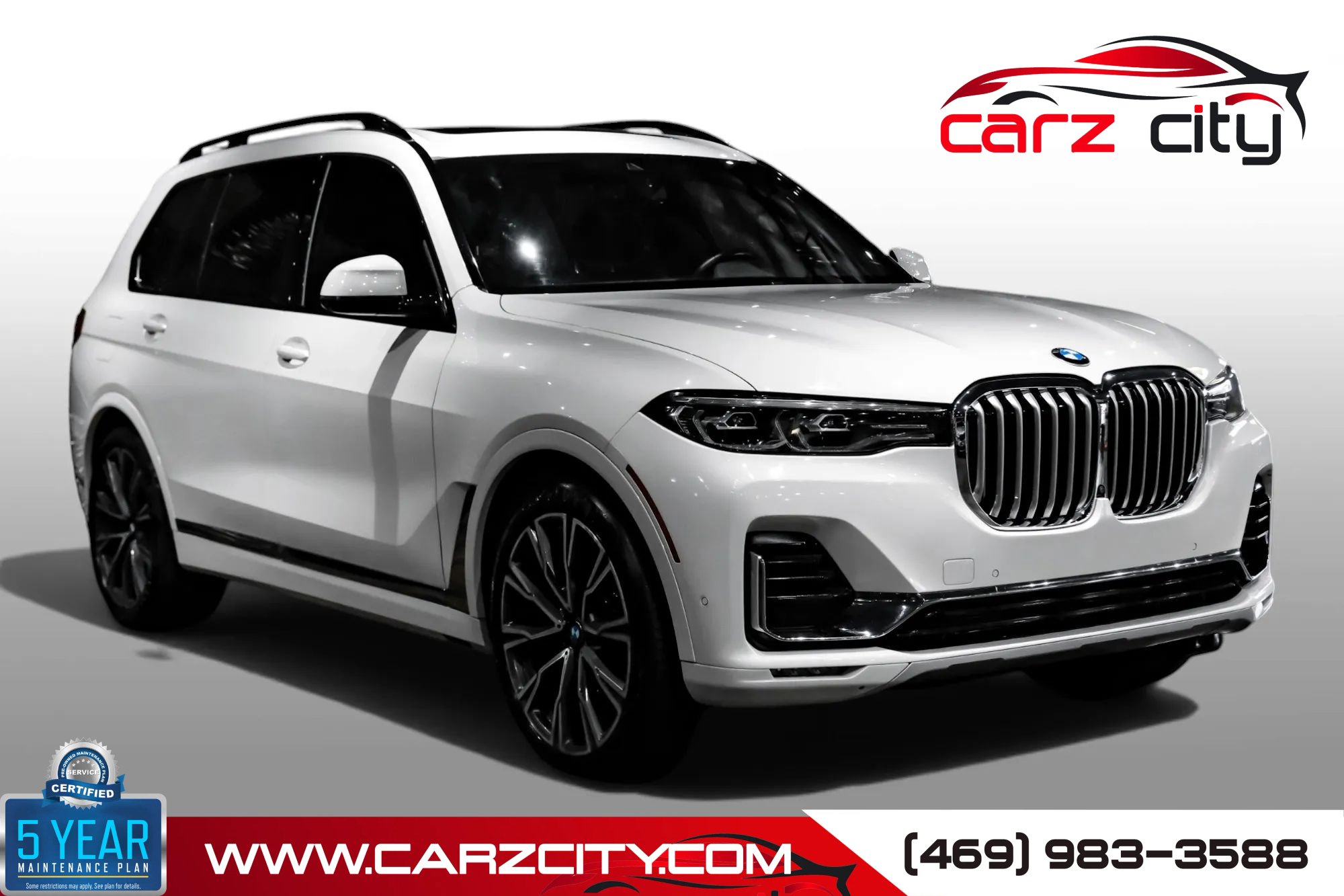 Used 2021 BMW X7 xDrive40i w/ Premium Package AWD/4WD image 1