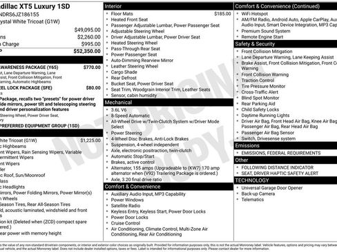 Used 2018 Cadillac XT5 Luxury w/ Driver Awareness Package image 12