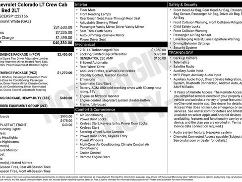 Used 2023 Chevrolet Colorado LT w/ LT Convenience Package II RWD image 5