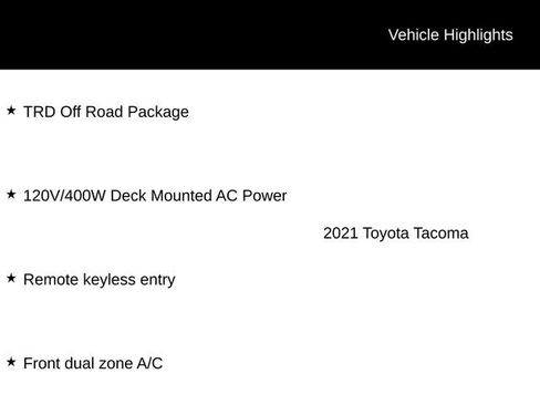 Used 2021 Toyota Tacoma TRD Off-Road image 12