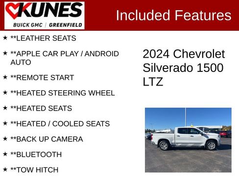 Used 2024 Chevrolet Silverado 1500 LTZ image 2