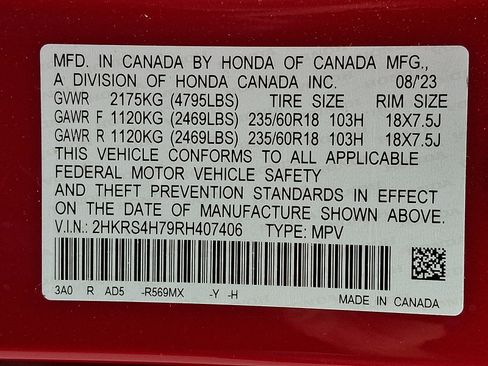 Certified 2024 Honda CR-V EX-L image 29