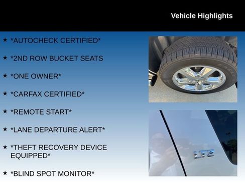 Used 2012 Chevrolet Tahoe LTZ AWD/4WD image 4