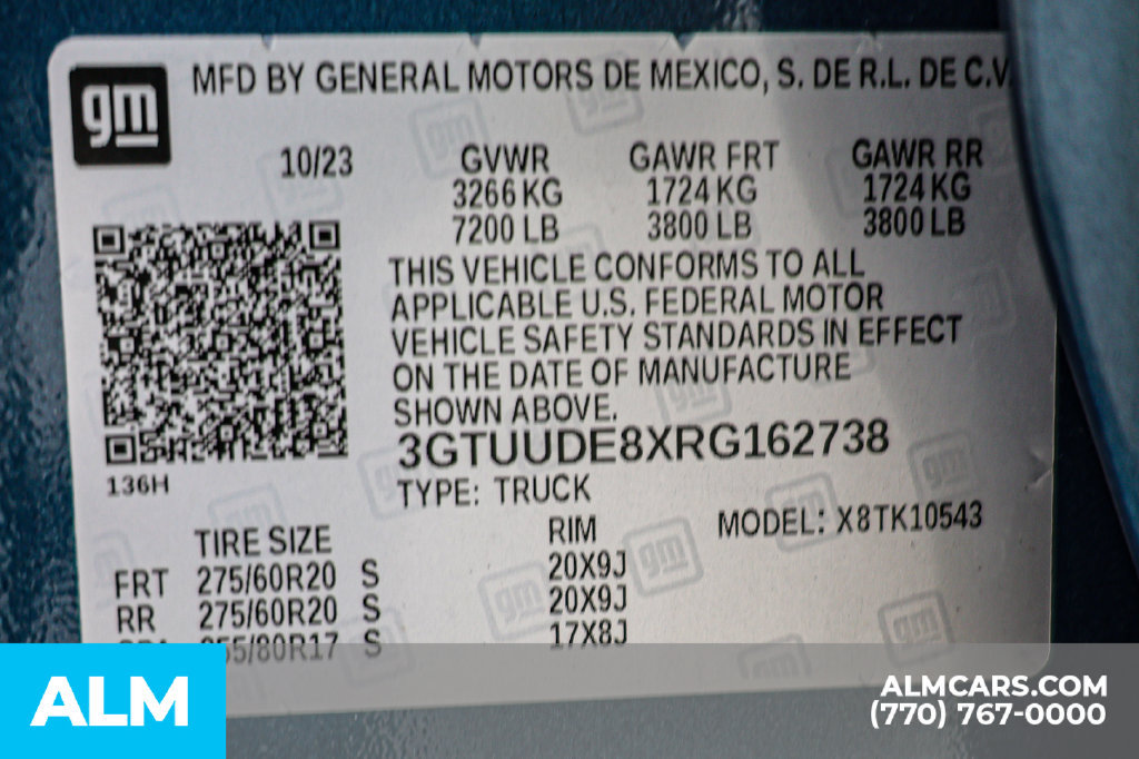Used 2024 GMC Sierra 1500 SLT AWD/4WD image 55