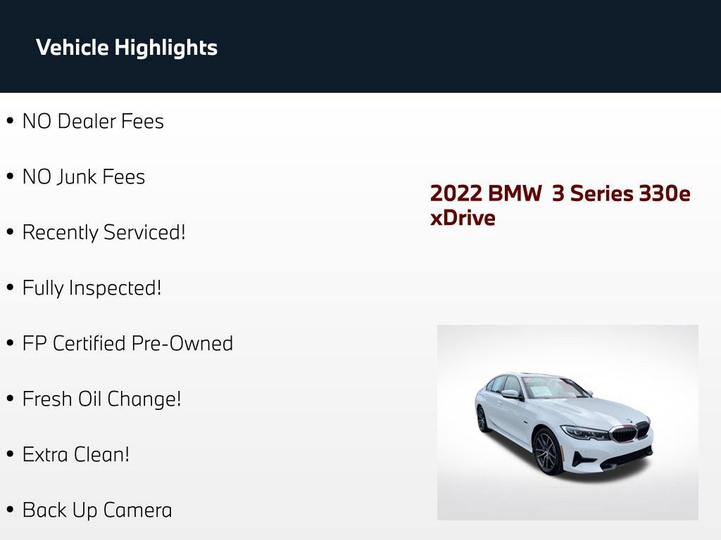 Used 2022 BMW 330e xDrive w/ Driving Assistance Package AWD/4WD image 66