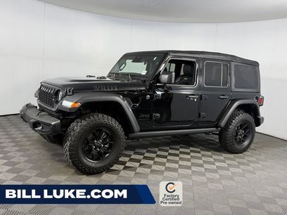 Certified 2025 Jeep Wrangler Unlimited Sport