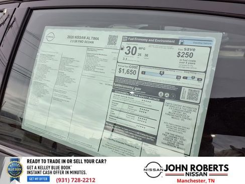 New 2026 Nissan Altima 2.5 SR w/ SR Midnight Edition Package image 22