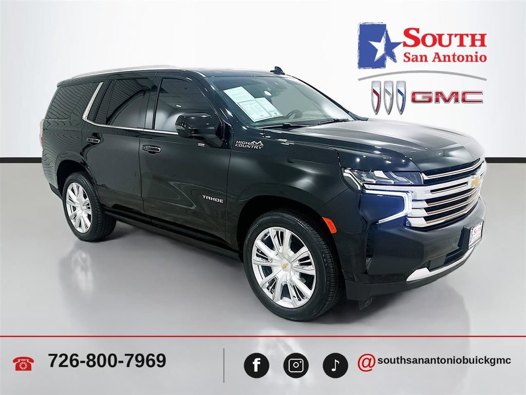 Used 2024 Chevrolet Tahoe High Country w/ Advanced Technology Package RWD image 1