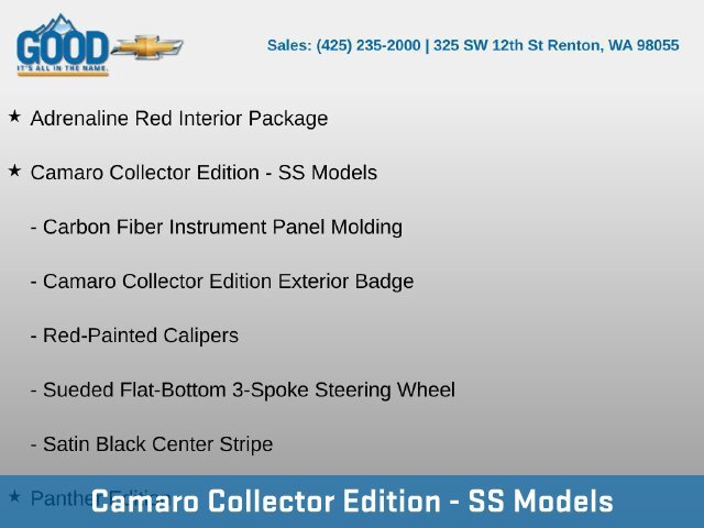 Used 2024 Chevrolet Camaro SS RWD image 6