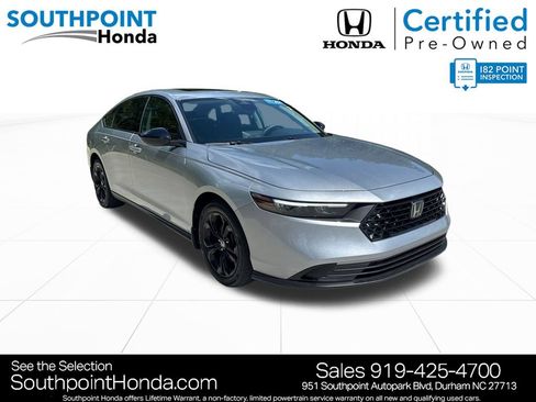 Certified 2025 Honda Accord SE image 1