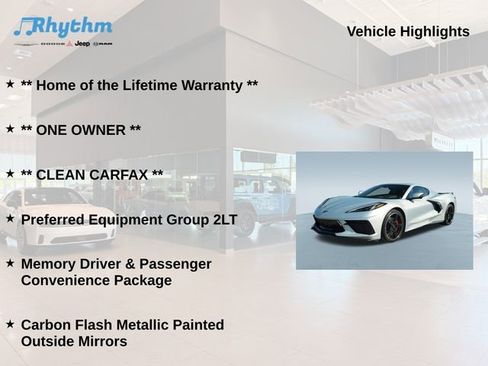 Used 2024 Chevrolet Corvette Stingray Preferred Cpe w/ 2LT image 5