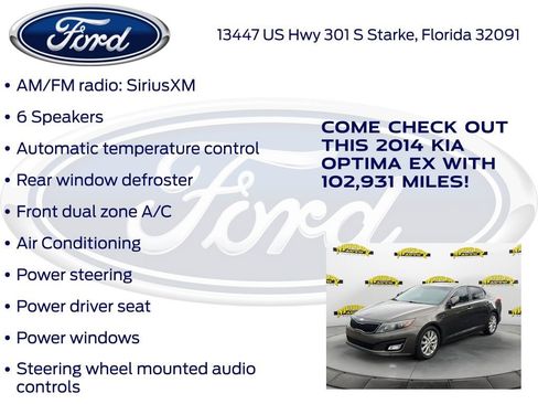 Used 2014 Kia Optima EX image 15