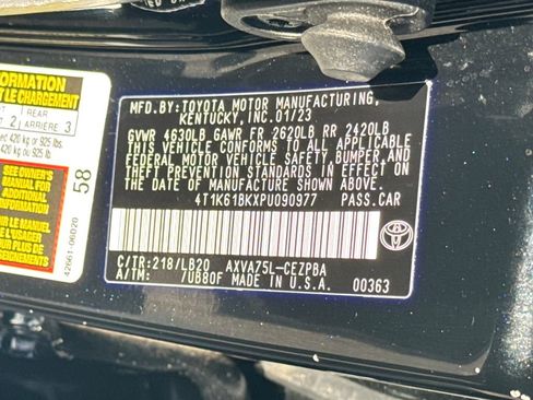 Used 2023 Toyota Camry XSE image 45