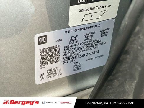 Certified 2023 GMC Acadia AT4 w/ Technology Package AWD/4WD image 38