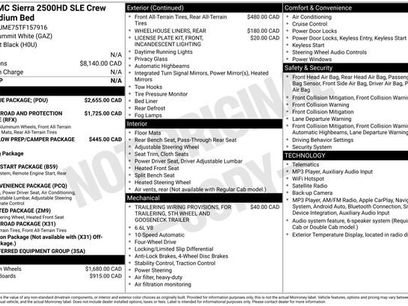 Used 2026 GMC Sierra 2500 SLE w/ SLE Value Package;
