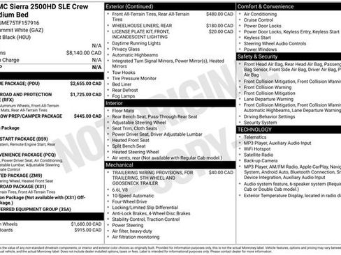 Used 2026 GMC Sierra 2500 SLE w/ SLE Value Package; AWD/4WD image 1