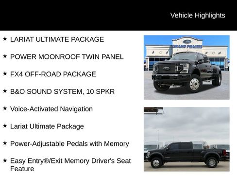Used 2021 Ford F450 Lariat w/ Lariat Ultimate Package image 5