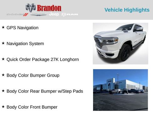 Used 2022 RAM 1500 Limited w/ Body Color Bumper Group image 2