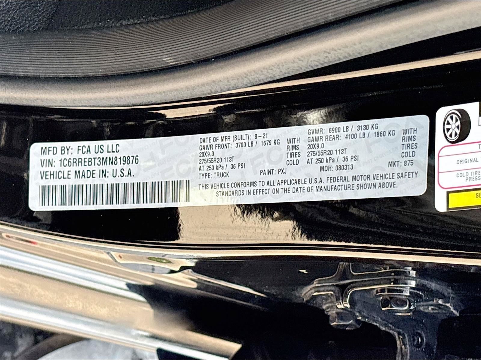 Used 2021 RAM 1500 Big Horn RWD image 30