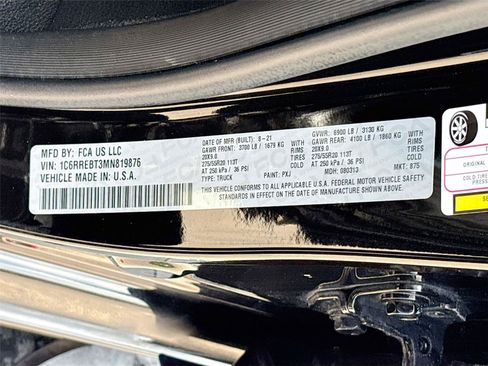 Used 2021 RAM 1500 Big Horn RWD image 30